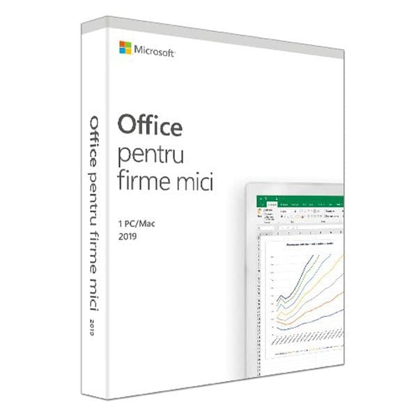 LICENTA retail MICROSOFT, tip Office Home and Business 2019 pt PC si Mac, 64/32 biti, romana, 1 utilizator, valabilitate forever, utilizare Home si Business, "T5D-03213"
