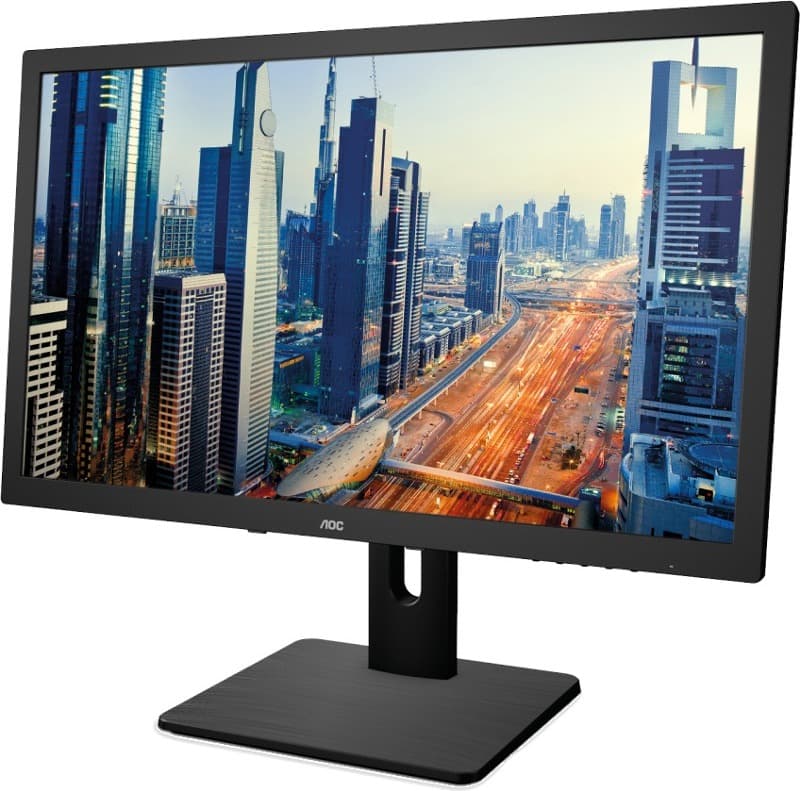 MONITOR AOC 21.5", home, office, IPS, Full HD (1920 x 1080), Wide, 250 cd/mp, 4 ms, VGA, DVI, HDMI, DisplayPort, "I2275PWQU"