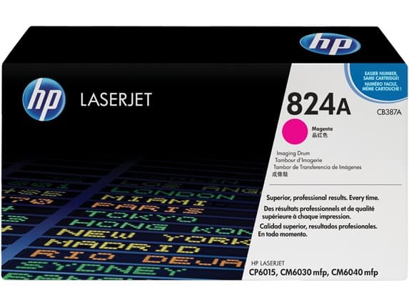 Drum Unit Original HP Magenta, nr.824A, pentru Color LaserJet CM6030|CM6040|CP6015, 35K, "CB387A"