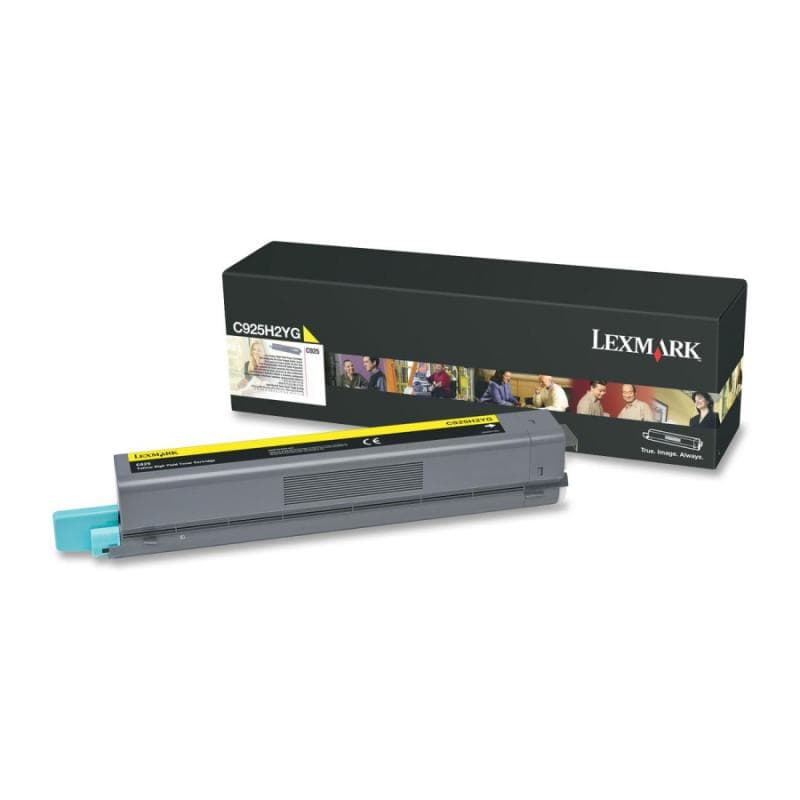 Toner Original Lexmark Yellow, C925H2YG, pentru C925 series, 7.5K, "C925H2YG"