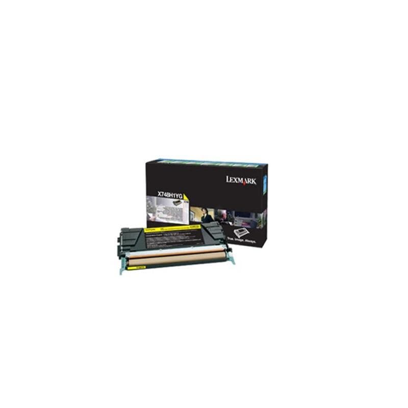Toner Original Lexmark Yellow, X748H3YG, pentru X746|X748, 1K, "X748H3YG"