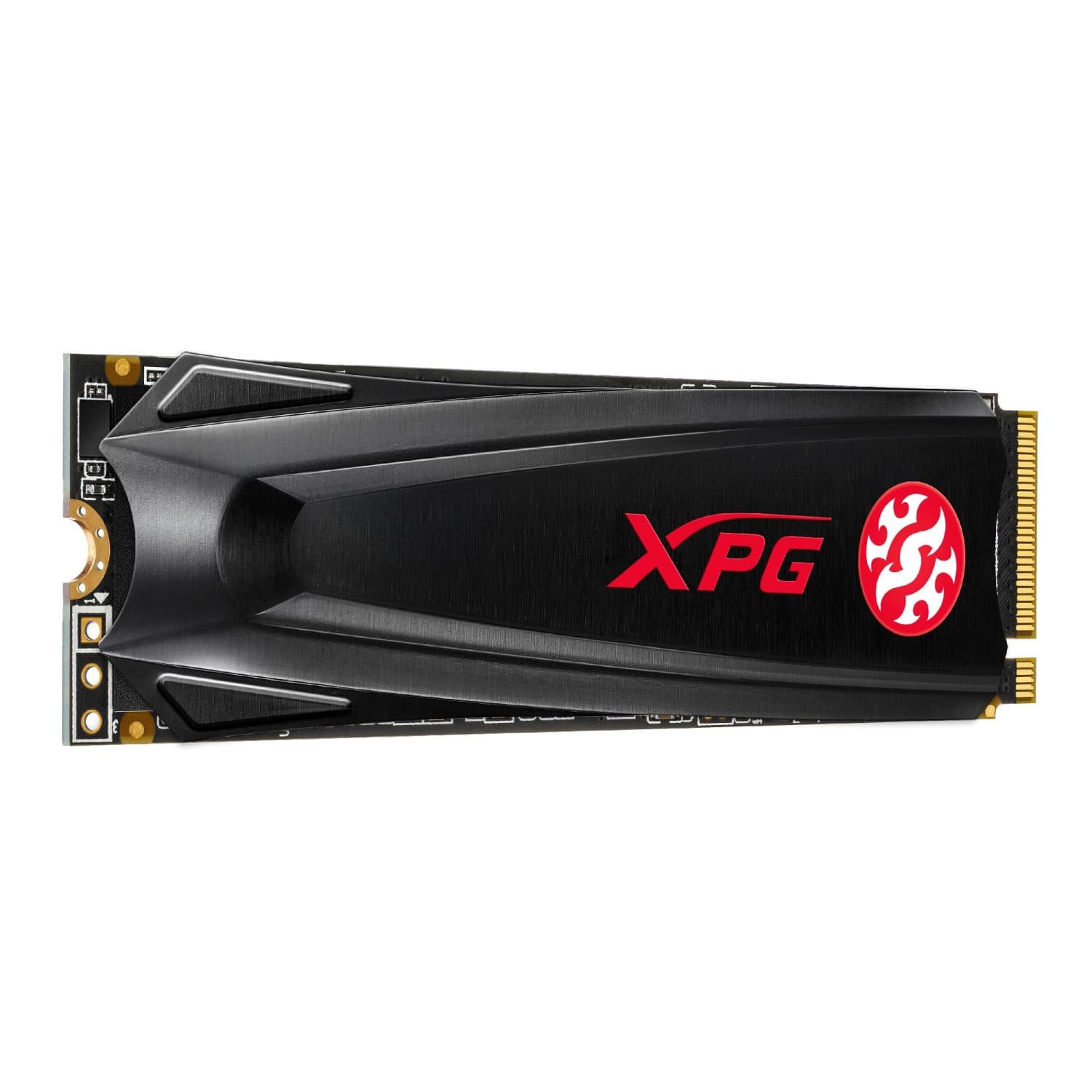 SSD ADATA, XPG GAMMIX S5, 256 GB, M.2, PCIe Gen3.0 x4, 3D TLC Nand, R/W: 2100/1200 MB/s, "AGAMMIXS5-256GT-C" — miniatură