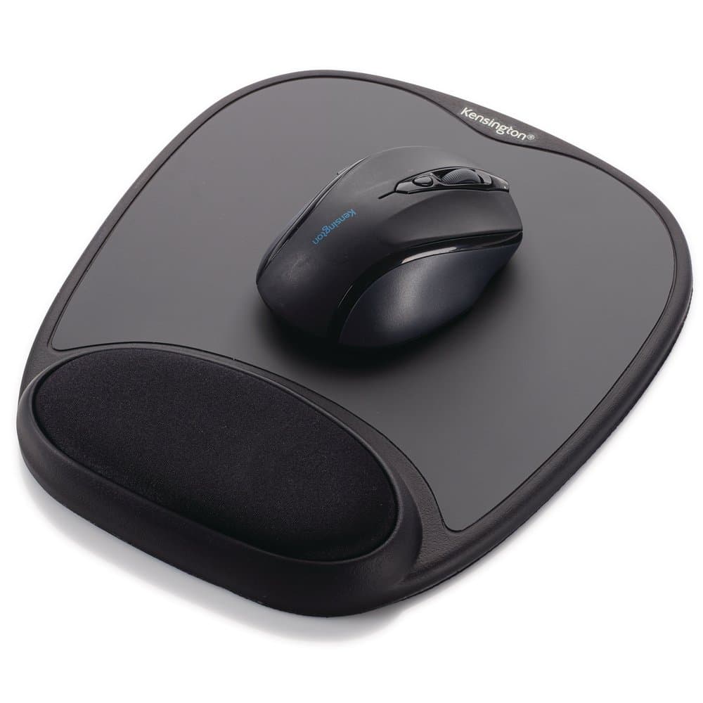 MOUSE pad KENSINGTON cu gel, suport pentru incheietura mainii, black, "62386" — miniatură