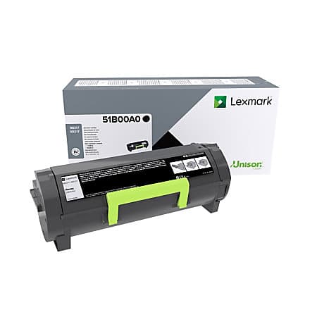 Toner Original Lexmark Black, 51B00A0, pentru MS|MX317, 2.5K, "51B00A0"