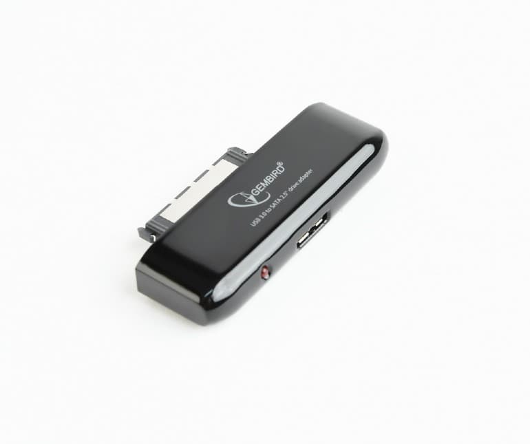 CABLU USB GEMBIRD adaptor, USB 3.0 (T) la S-ATA (T), 30cm, adaptor USB la HDD S-ATA 2.5", negru, "AUS3-02" — miniatură