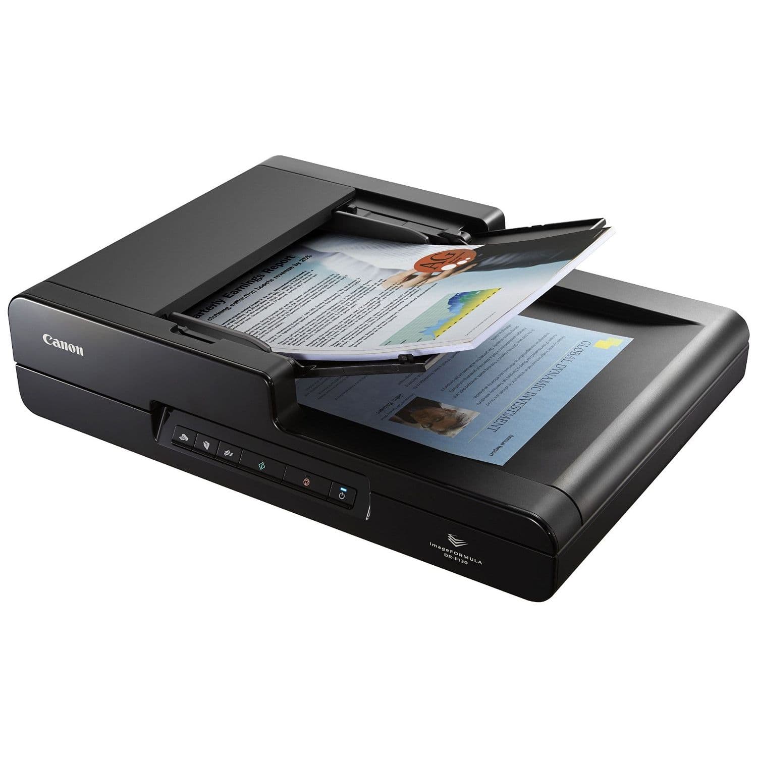 SCANNER Flatbed CANON, DR-F120, 600 x 600 dpi, USB 2.0, A4/210 C- 297,"EM9017B003AA"