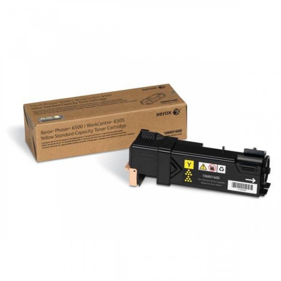 Toner Original Xerox Yellow, 106R01600, pentru Ph 6500|WC 6505, 1K, "106R01600"