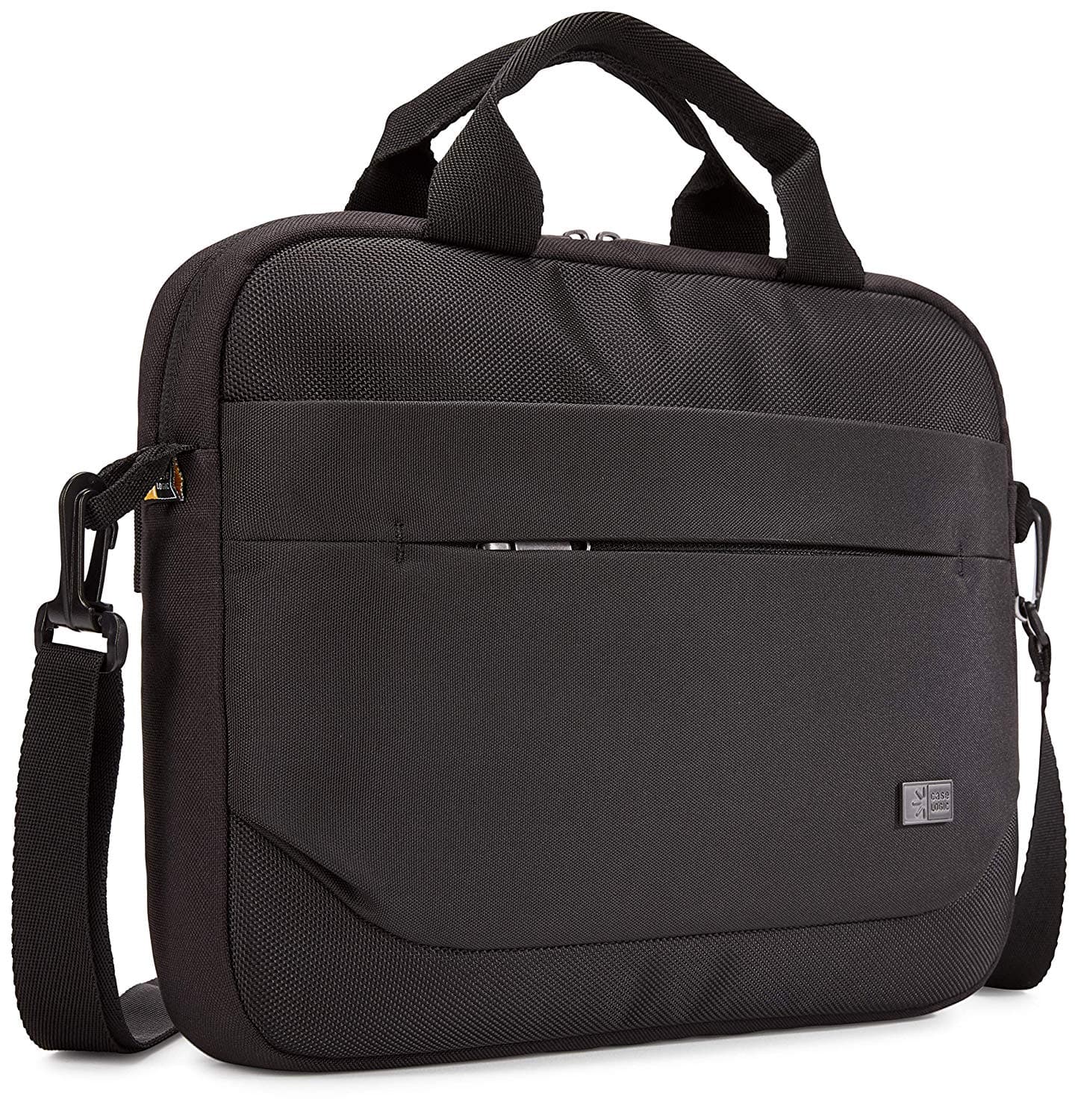 GEANTA CASE LOGIC, pt. notebook de max. 11.6 inch, 1 compartiment, buzunar frontal x 2, waterproof, poliester, negru, "ADVA-111 BLACK"/3203984