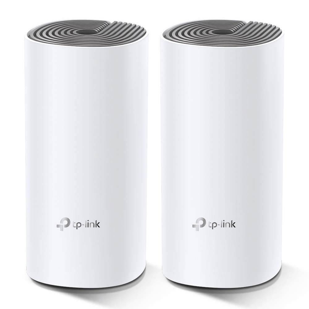 MESH TP-LINK, wireless, router AC1200, pt interior, 1200 Mbps, port LAN, WAN, 2.4 GHz | 5 GHz, antena interna x 2, standard 802.11ac, "Deco E4(2-pack)"