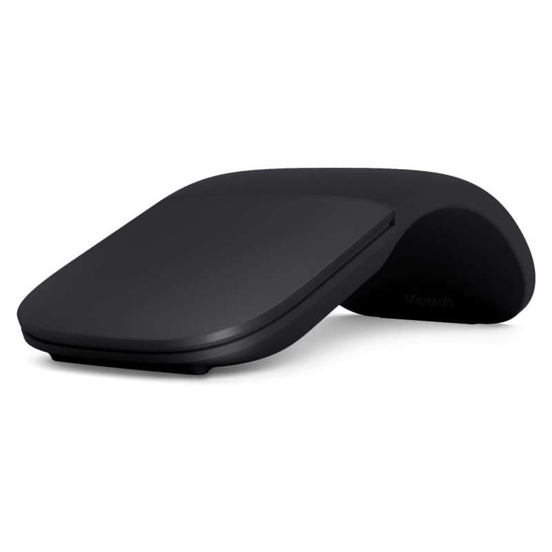 MOUSE MICROSOFT, "Arc ", PC sau NB, wireless, Bluetooth, optic, 1000 dpi, butoane/scroll Touch, negru, "ELG-00012"