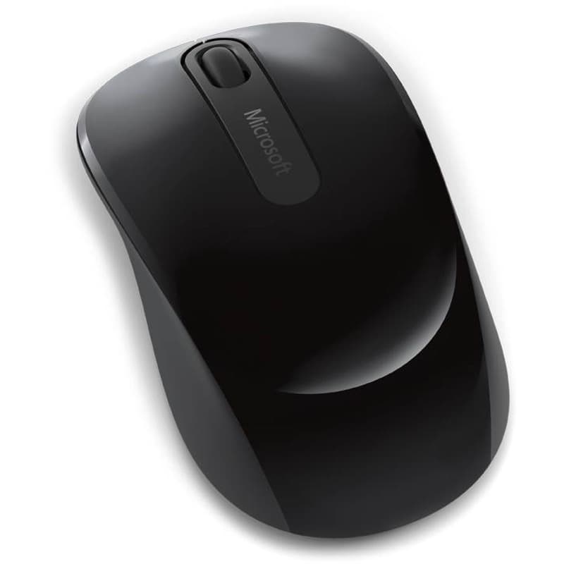MOUSE MICROSOFT, "900", PC sau NB, wireless, 2.4GHz, optic, 1000 dpi, butoane/scroll 3/1, negru, "PW4-00003" — miniatură