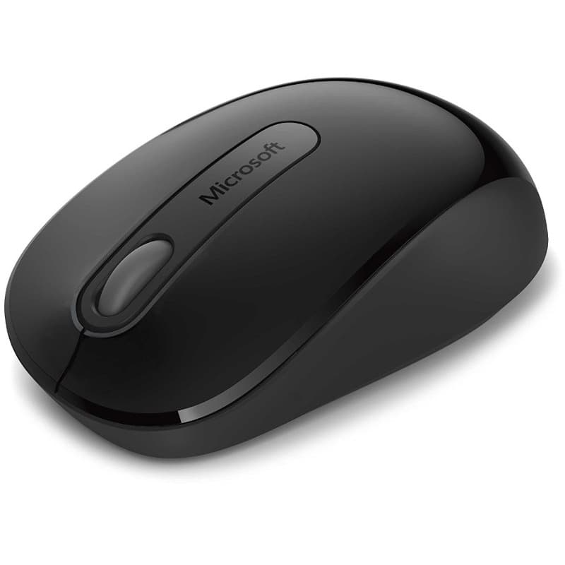 MOUSE MICROSOFT, "900", PC sau NB, wireless, 2.4GHz, optic, 1000 dpi, butoane/scroll 3/1, negru, "PW4-00003" — miniatură