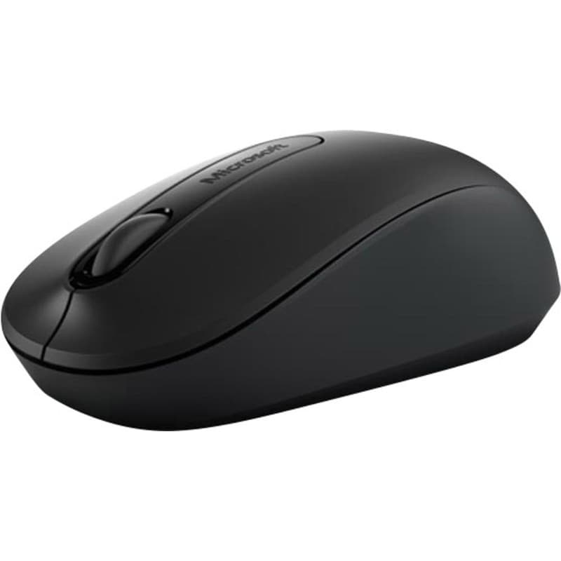 MOUSE MICROSOFT, "900", PC sau NB, wireless, 2.4GHz, optic, 1000 dpi, butoane/scroll 3/1, negru, "PW4-00003" — miniatură