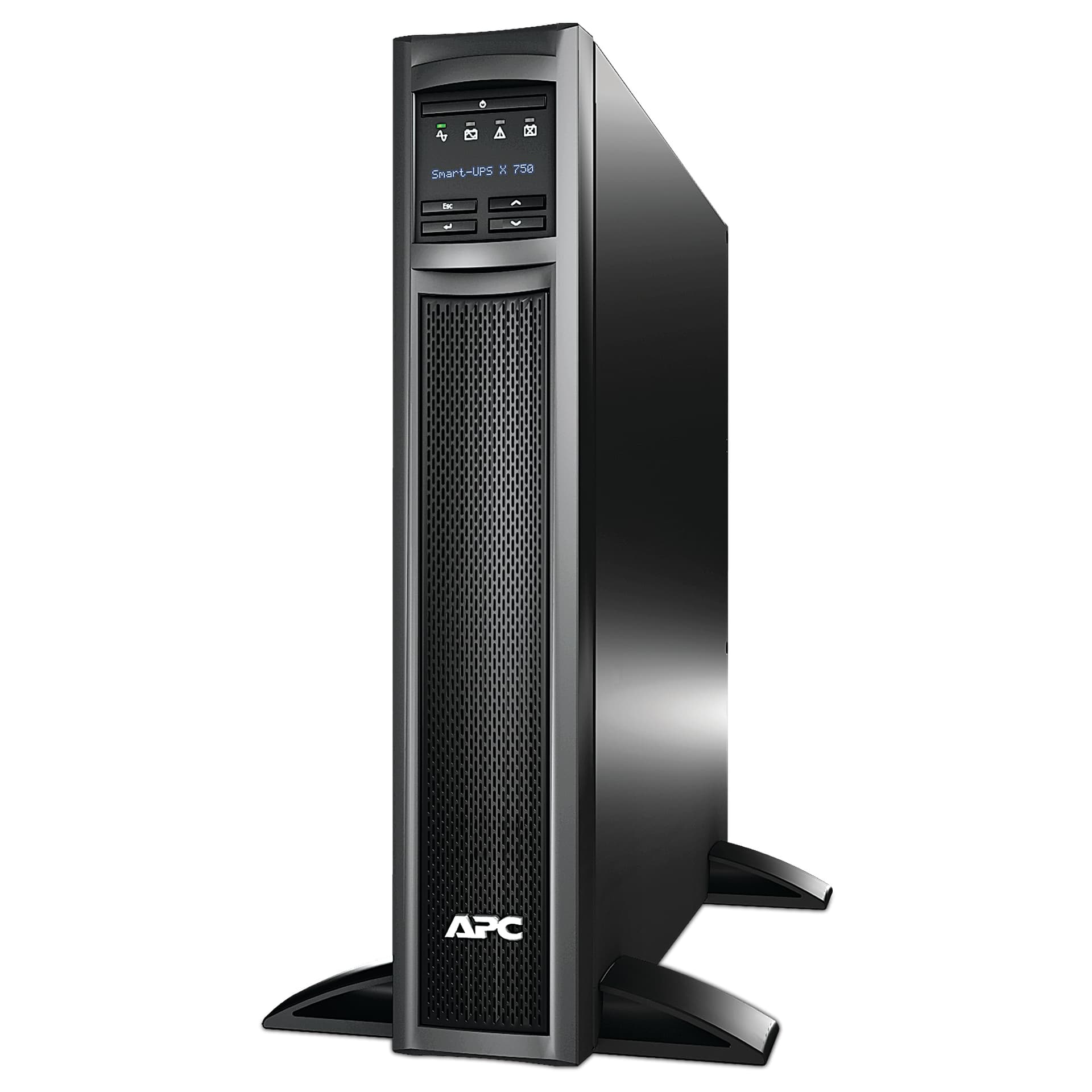 UPS APC,"Smart-UPS X",Line Int. sin pura mgmt,tower,rack,750VA / 600W,AVR,IECx8,1xAPCRBC116,LCD,31-40 min.,"SMX750I",prelungire garantie(WBEXTWAR1YR--02/WBEXTWAR3YR--02)