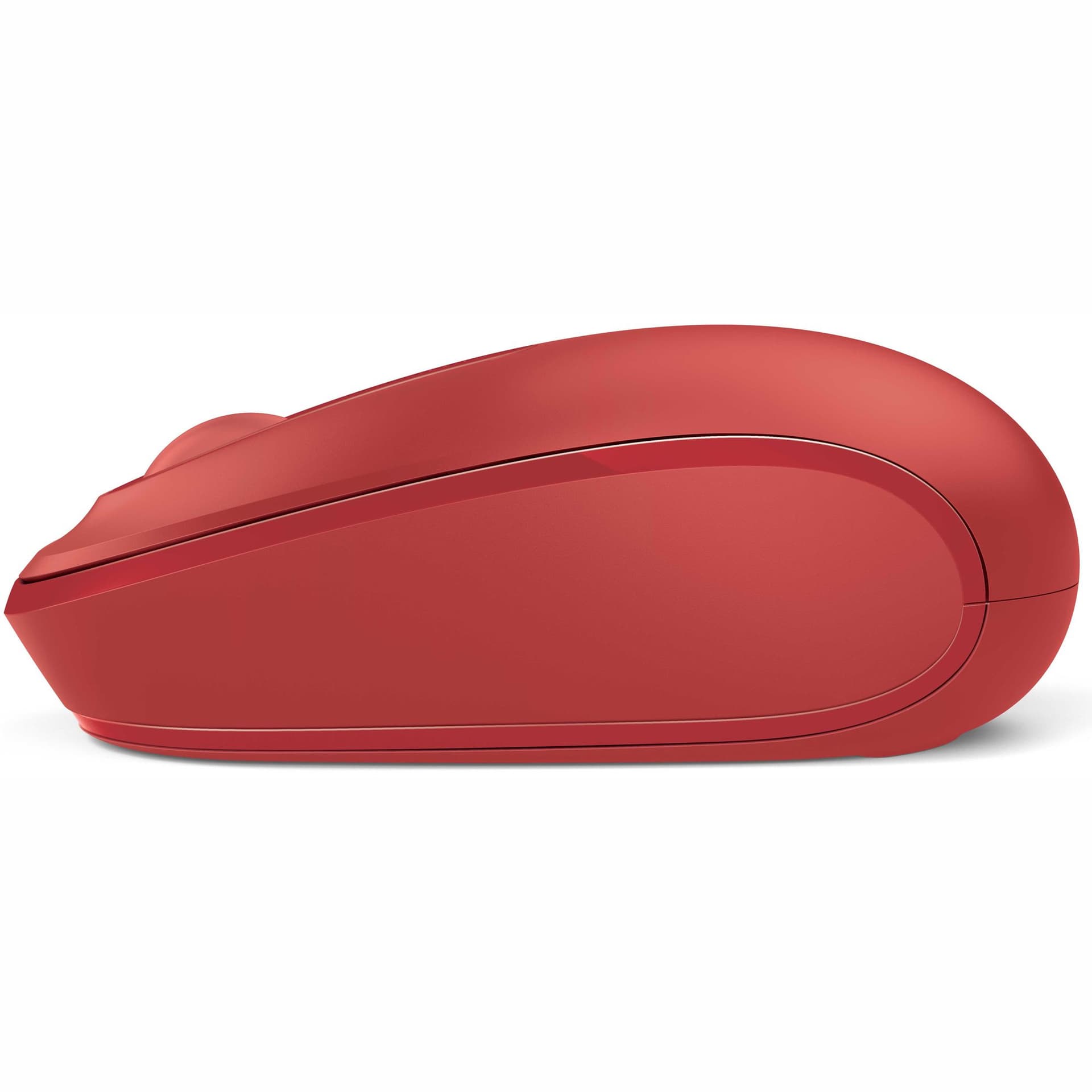 MOUSE MICROSOFT, "Mobile 1850", PC sau NB, wireless, 2.4GHz, optic, 1000 dpi, butoane/scroll 3/1, rosu, "U7Z-00033" — miniatură