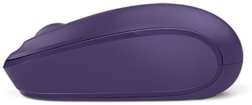 MOUSE MICROSOFT, "Mobile 1850", PC sau NB, wireless, 2.4GHz, optic, 1000 dpi, butoane/scroll 3/1, violet, "U7Z-00043" — miniatură