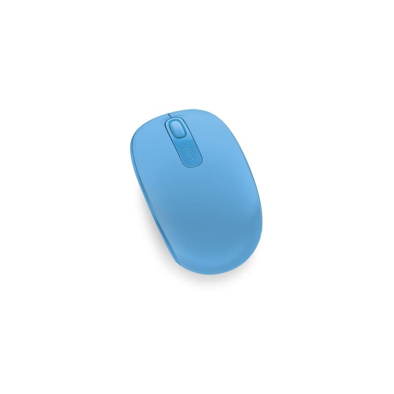 MOUSE MICROSOFT, "Mobile 1850", PC sau NB, wireless, 2.4GHz, optic, 1000 dpi, butoane/scroll 3/1, albastru, "U7Z-00057" — miniatură