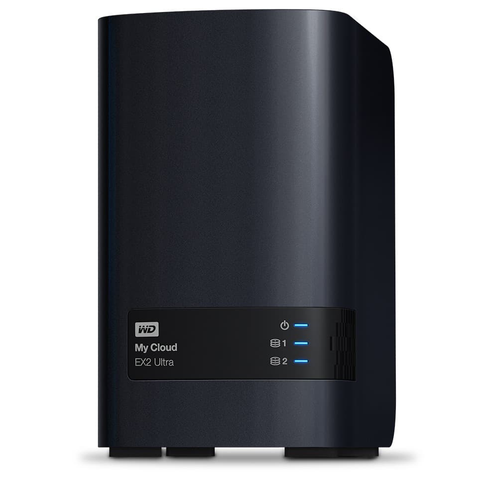 NAS WD, tower, HDD x 2, capacitate maxima 6 TB, memorie RAM 1 GB, RJ-45 (Gigabit), porturi USB 3.0 x 2, "WDBVBZ0060JCH-EESN"