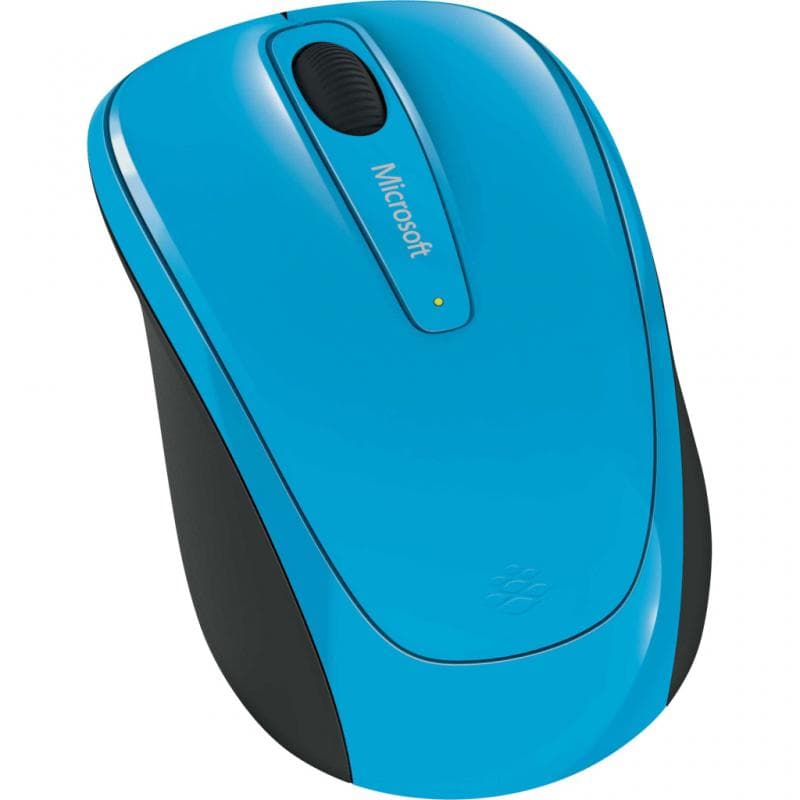 MOUSE MICROSOFT, "Mobile 3500", PC sau NB, wireless, 2.4GHz, optic, 1000 dpi, butoane/scroll 3/1, albastru, "GMF-00271" — miniatură