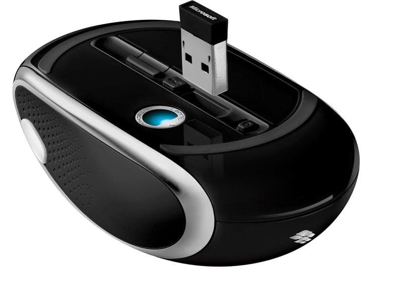 MOUSE MICROSOFT, "Mobile 3600", PC sau NB, wireless, Bluetooth, optic, 1000 dpi, butoane/scroll 3/1, negru, "PN7-00003" — miniatură