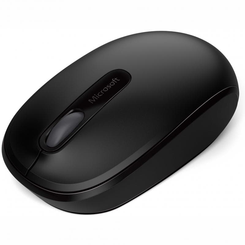 MOUSE MICROSOFT, "Mobile 1850", PC sau NB, wireless, 2.4GHz, optic, 1000 dpi, butoane/scroll 3/1, negru, "U7Z-00003" — miniatură