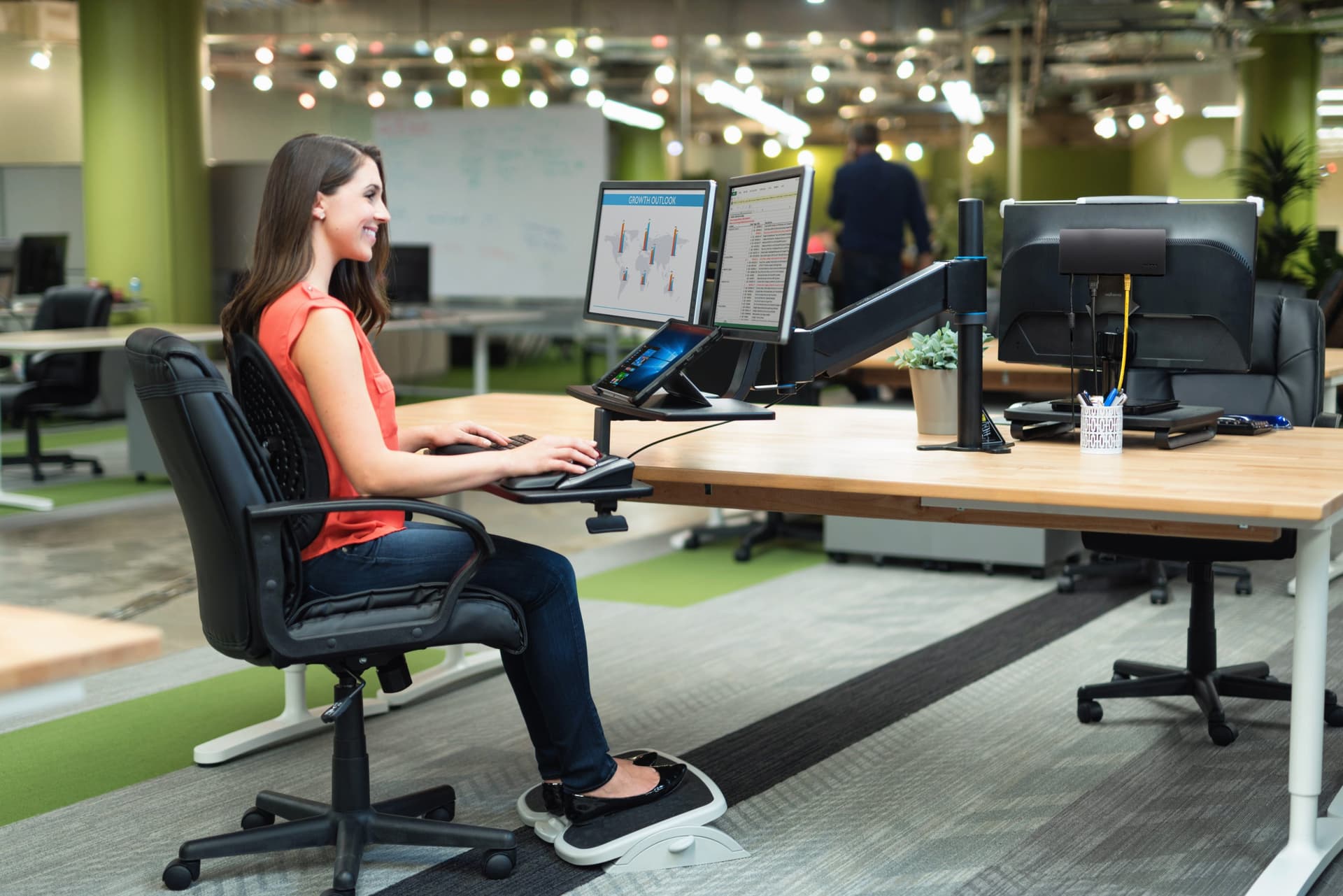 SUPORT ERGONOMIC KENSINGTON SmartFit, Suport pt. picioare, "ACCO56146" — miniatură