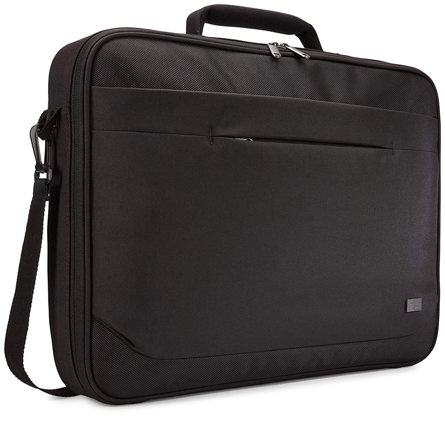 GEANTA CASE LOGIC, pt. notebook de max. 17.3 inch, 1 compartiment, buzunar frontal x 2, waterproof, poliester, negru, "ADVB-117 BLACK"/3203991
