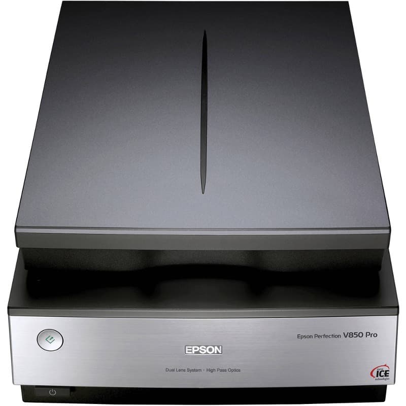 SCANNER EPSON Perfection V850 Pro Perfection, A4, tip flatbed, viteza scan: 15s/pagina color, rez. optica 6400x9600dpi, senzor CCD, scan film foto, USB 2.0, "B11B224401"