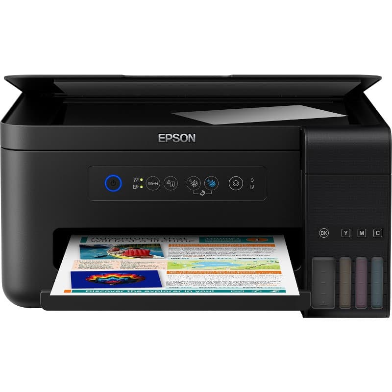 Multifunctional Inkjet CISS Color Epson L4150, A4, Functii:Impr|Scan|Cop,Vit Print Mono: 33 ppm,Vit print color: 15 ppm,Conectiv:USB|WiFi, Duplex:nu, ADF:Nu, "C11CG25401"