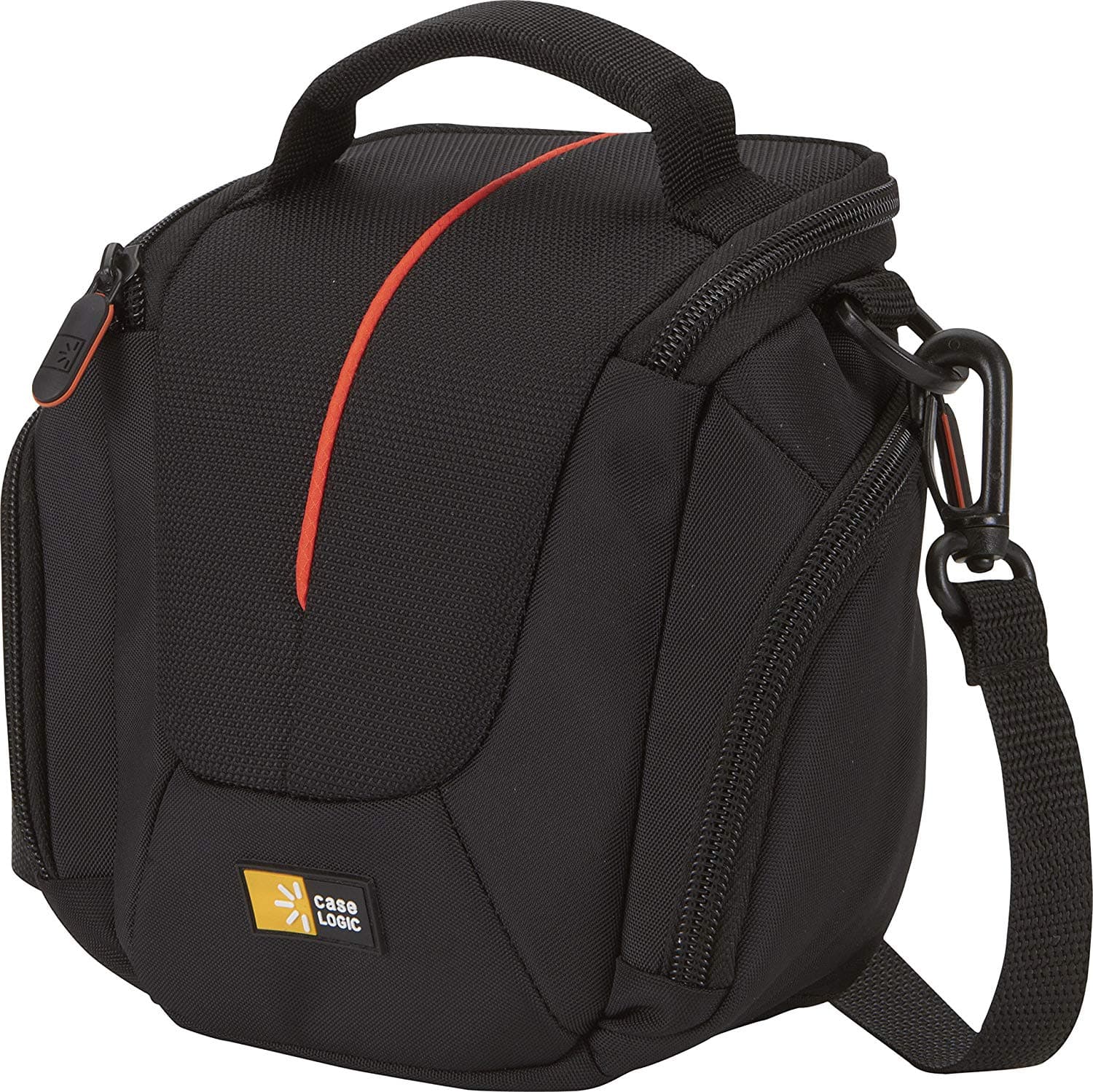 GEANTA pt. camera compacta, CASE LOGIC, buzunar intern | buzunar lateral x 2, curea detasabila, negru, "DCB304K"/3201022 — miniatură
