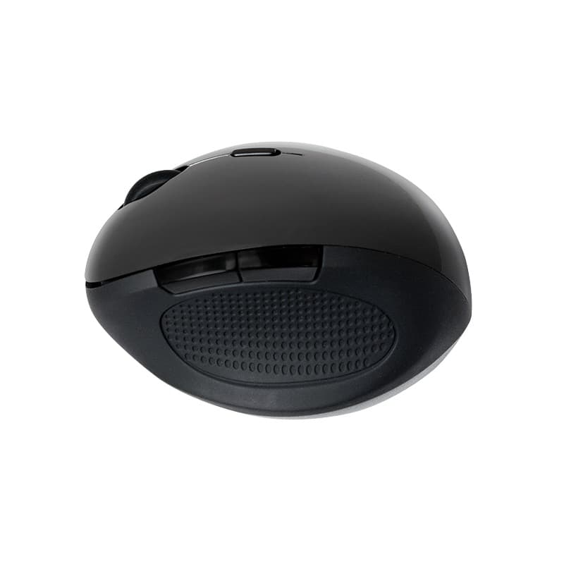 MOUSE Logilink, PC sau NB, wireless, 2.4GHz, optic, 1600 dpi, butoane/scroll 5/1, ergonomic, negru, "ID0139" — miniatură