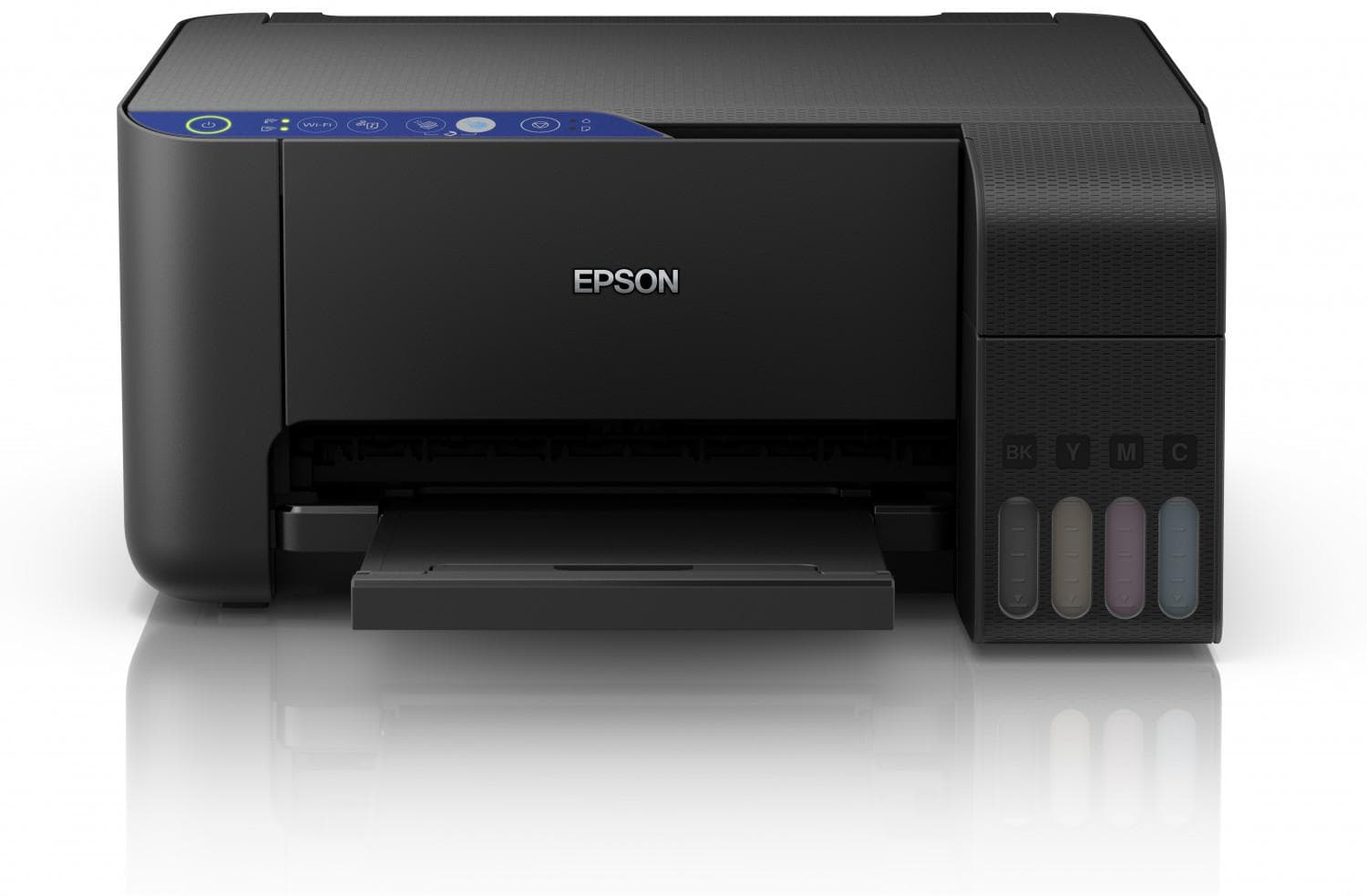 Multifunctional Inkjet CISS Color Epson L3151, A4, Functii: Impr.|Scan.|Cop., Vit de Prin Mono: 11 ppm, Vit print color: 5.5 ppm,Conectiv:USB|WiFi, Duplex:nu, ADF:Nu, "C11CG86406"