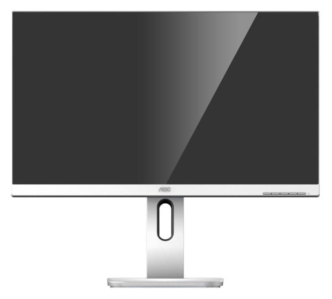 MONITOR AOC 23.8", home, office, IPS, Full HD (1920 x 1080), Wide, 250 cd/mp, 5 ms, VGA, DVI, HDMI, DisplayPort, "24P1/GR"
