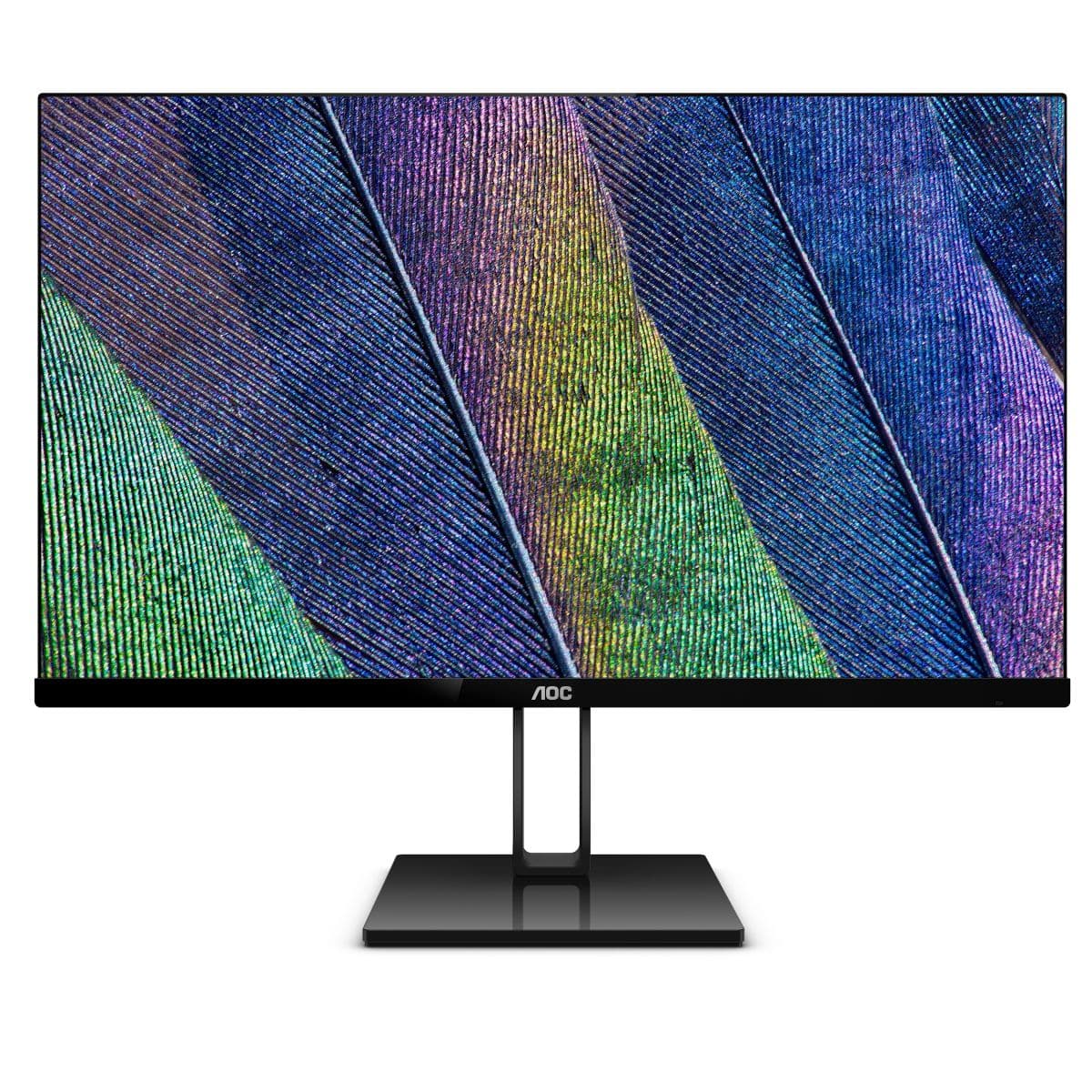 MONITOR AOC 23.8" gaming, IPS, Full HD (1920 x 1080), Wide, 250 cd/mp, 5 ms, HDMI, DisplayPort, "24V2Q"