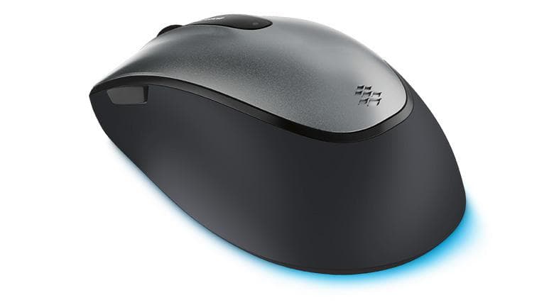 MOUSE MICROSOFT, "Comfort 4500", PC sau NB, cu fir, USB, optic, 1000 dpi, butoane/scroll 5/1, negru, "4EH-00002" — miniatură