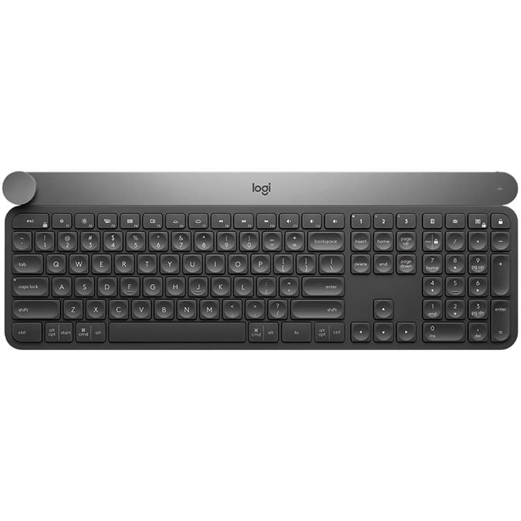 LOGITECH Wireless Keyboard CRAFT with creative input dial - BT - INTNL - US International layout "920-008504"