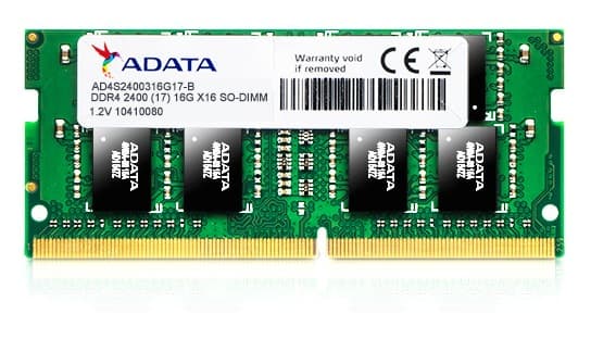 SODIMM Adata, 4GB DDR4, 2400 MHz, "AD4S2400W4G17-R"