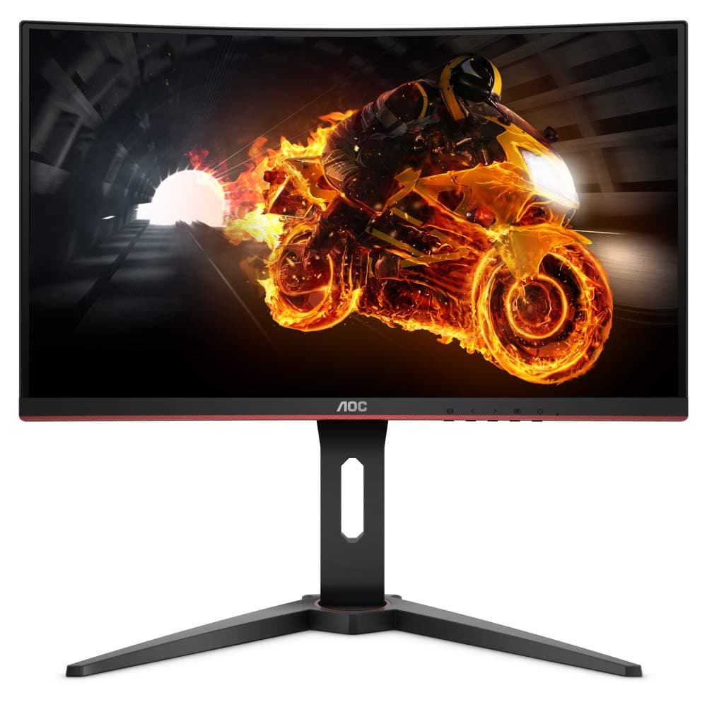 MONITOR AOC 24" gaming, VA, Full HD (1920 x 1080), Wide, curbat, 250 cd/mp, 1 ms, VGA, DVI, HDMI x 2, DisplayPort, "C24G1"