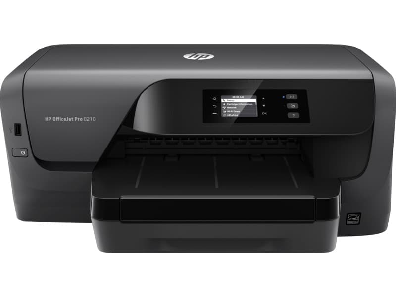 Imprimanta Inkjet Color HP OfficeJet Pro 8210, A4, Functii: Impr.,Viteza Print Mono:22ppm,Viteza Print color:18ppm,Conectiv:USB|Ret|WiFi,Duplex:Da,ADF:Nu "D9L63A"