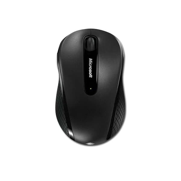 MOUSE MICROSOFT, "MOBILE 4000", PC sau NB, wireless, 2.4GHz, optic, nespecificat, butoane/scroll 4/1, negru, "D5D-00004"