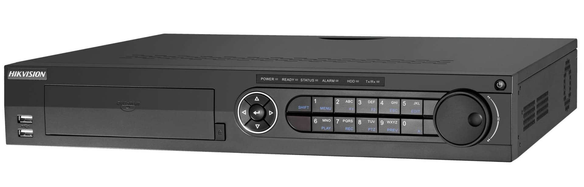 DVR HIKVISION, 32 canale, Rackabil, cap max 10 TB de fiecare HDD, porturi HDMI|VGA RCA Retea RJ45 USB 2.0|USB 3.0|Alarm In|Alarm Out|IP video input, "DS-7332HUHI-K4"