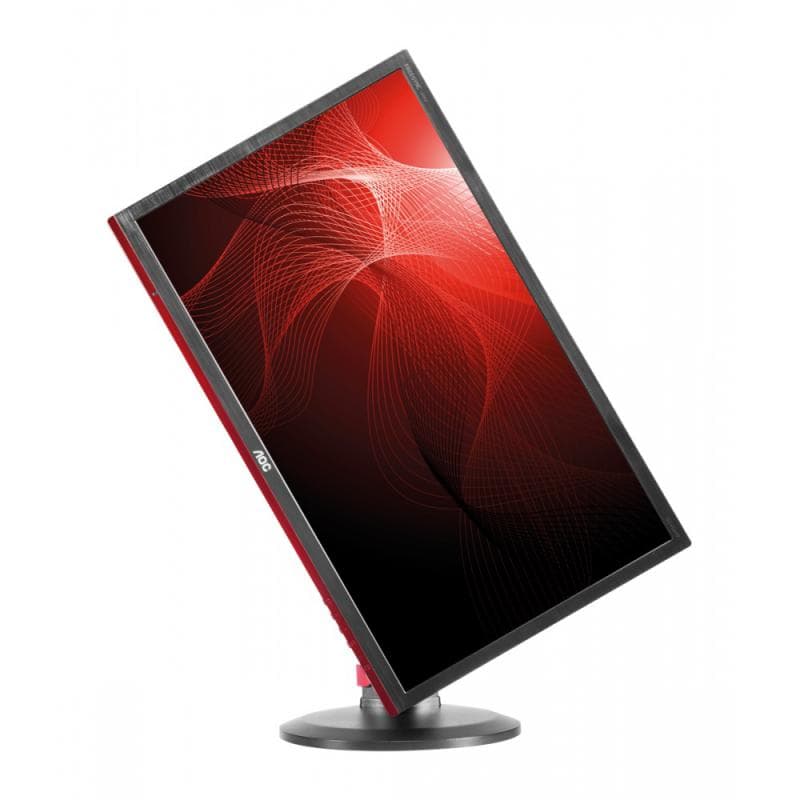 MONITOR AOC 23.6" gaming, TN, Full HD (1920 x 1080), Wide, 350 cd/mp, 1 ms, VGA, DVI, HDMI, DisplayPort, "G2460PF" — miniatură