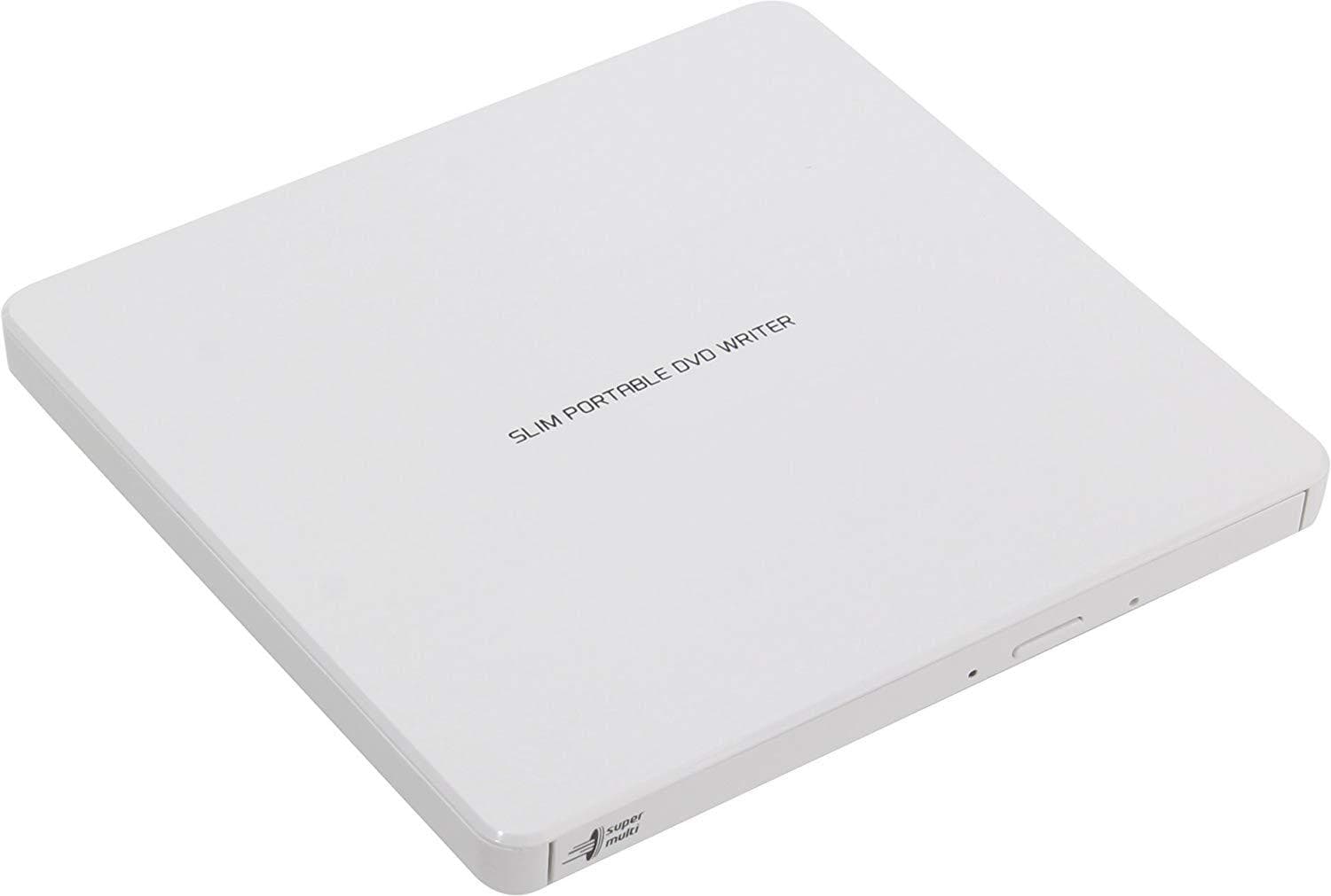 DVD-RW extern, LG, interfata USB 2.0, alb, "GP60NW60" — miniatură