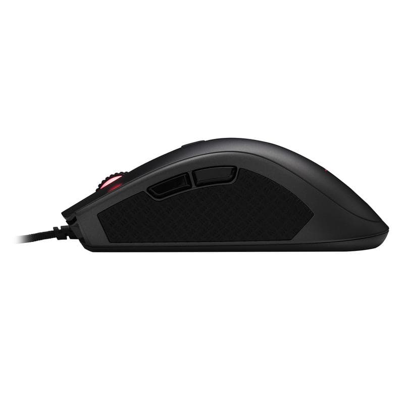 MOUSE KINGSTON, "Pulsefire", gaming, cu fir, USB, optic, 16000 dpi, butoane/scroll 6/1, iluminare, butoane programabile, negru, "HX-MC003B" — miniatură