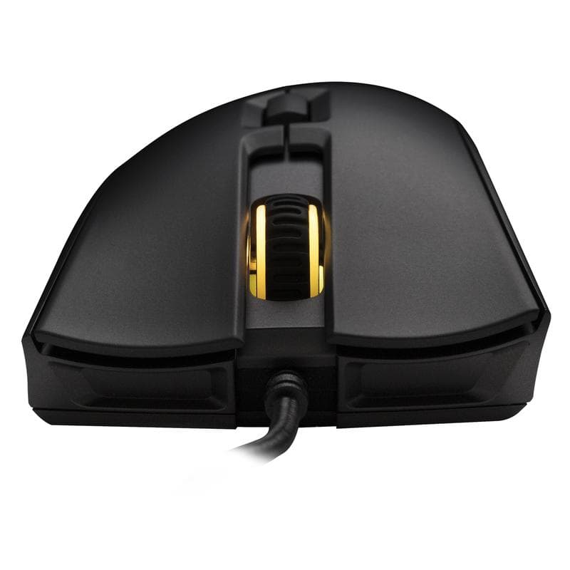 MOUSE KINGSTON, "Pulsefire", gaming, cu fir, USB, optic, 16000 dpi, butoane/scroll 6/1, iluminare, butoane programabile, negru, "HX-MC003B" — miniatură