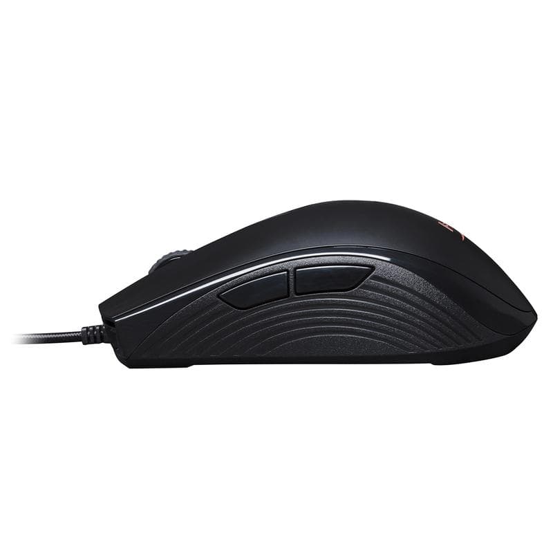 MOUSE KINGSTON, "Pulsefire Core", gaming, cu fir, USB, optic, 6200 dpi, butoane/scroll 7/1, iluminare, butoane programabile, negru, "HX-MC004B" — miniatură