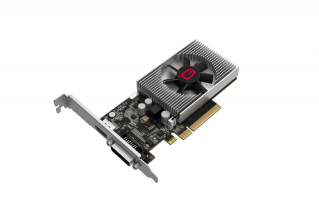 PLACA VIDEO GAINWARD NVIDIA GeForce GT 1030, 2 GB GDDR4 64 biti, PCI Express 3.0 x 8, HDMI, DVI, sistem racire aer activ, "426018336-4085" — miniatură