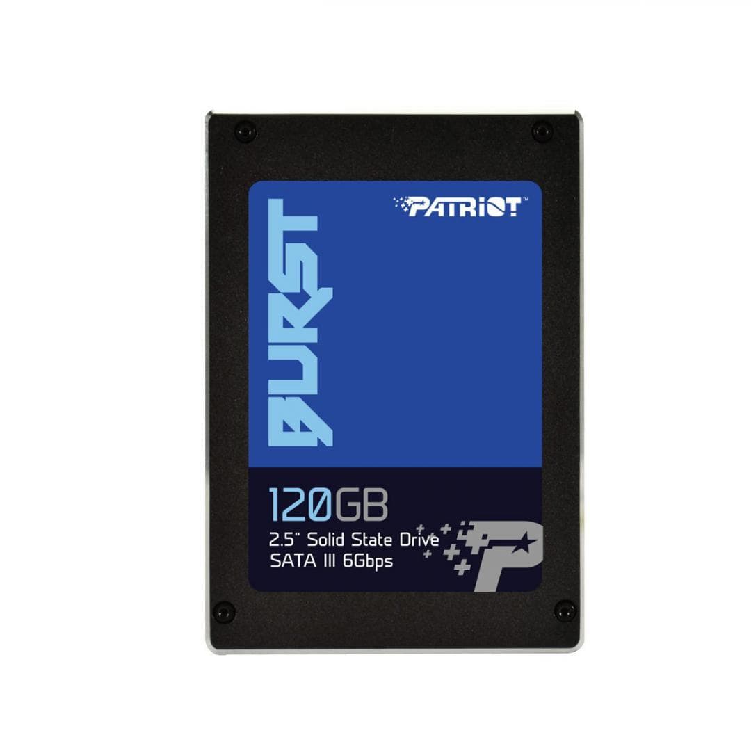SSD PATRIOT, BURST, 120 GB, 2.5 inch, S-ATA 3, 3D TLC Nand, R/W: 560/540 MB/s, "PBU120GS25SSDR"