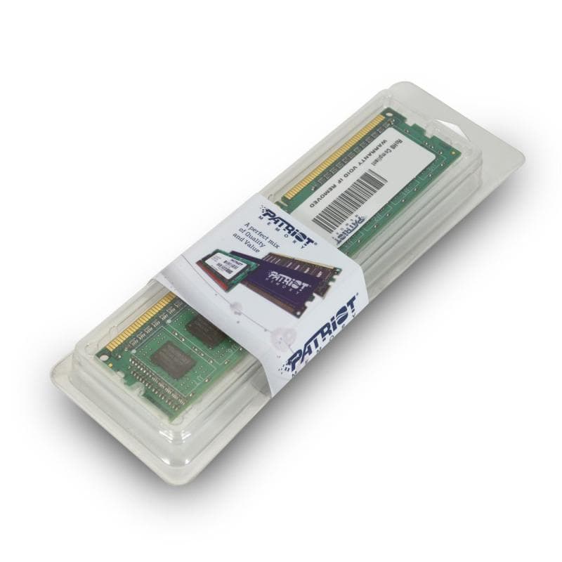 Memorie DDR Patriot DDR3 8 GB, frecventa 1600 MHz, 1 modul, "PSD38G16002"