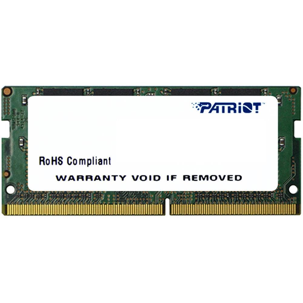 SODIMM Patriot, 4GB DDR4, 2400 MHz, "PSD44G240082S"